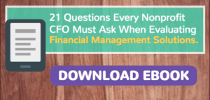 21 Questions Every Nonprofit CFO Must Ask When Evaluating Cloud Financial Management