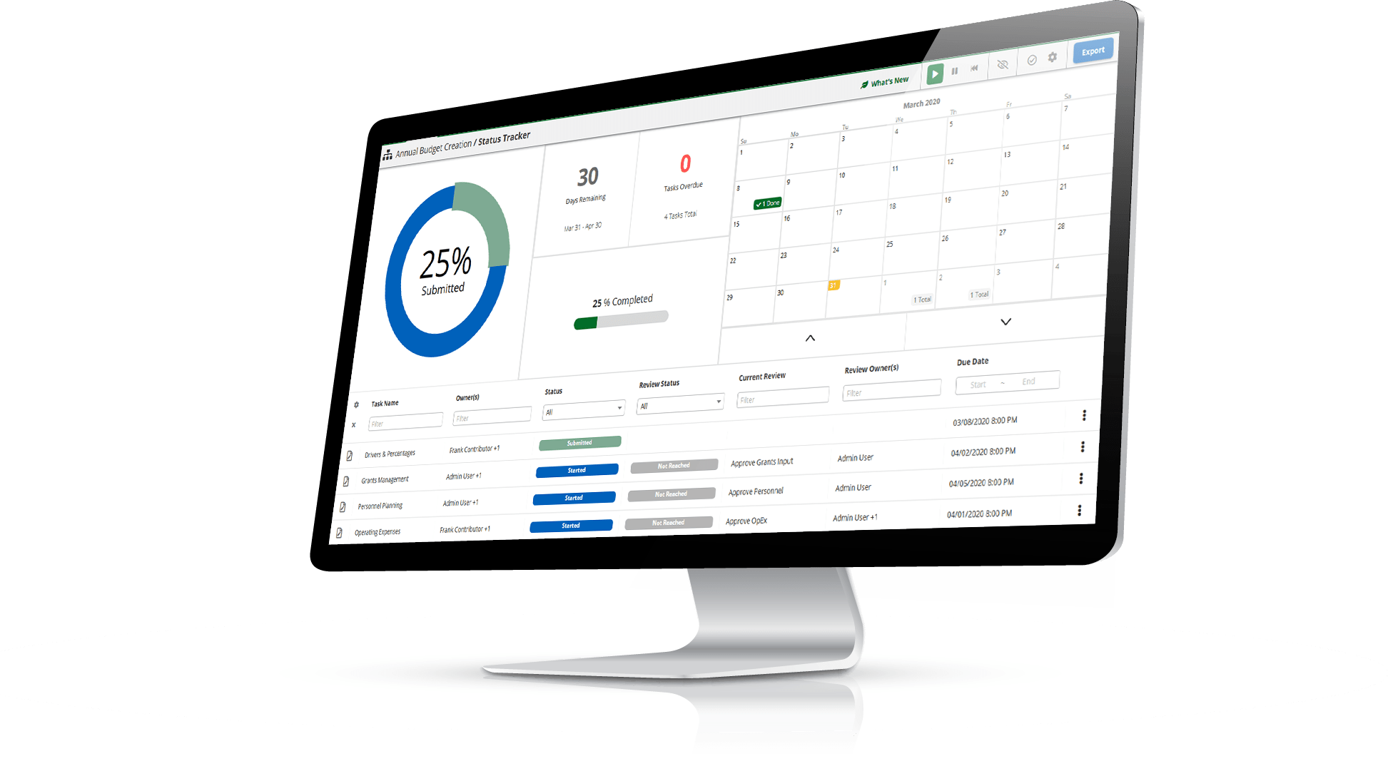 vena status tracker