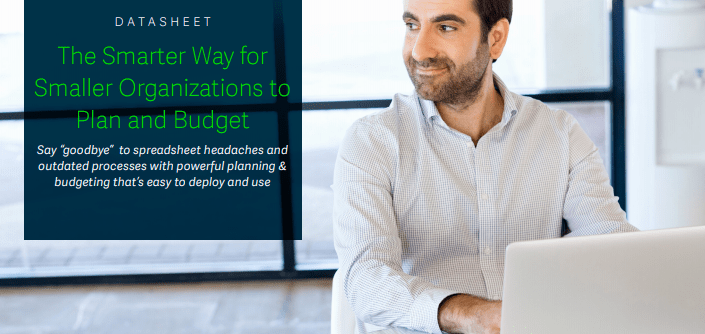 Sage Intacct Budgeting and Planning Datasheet