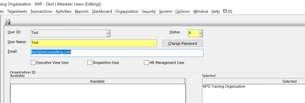 JMT Consulting Blog Post: How to Add a New MIP User Account