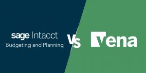 Sage Intacct Budgeting & Planning vs. Vena