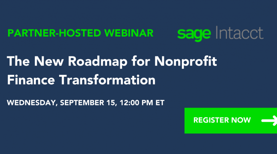The New Roadmap for Nonprofit Finance Transformation