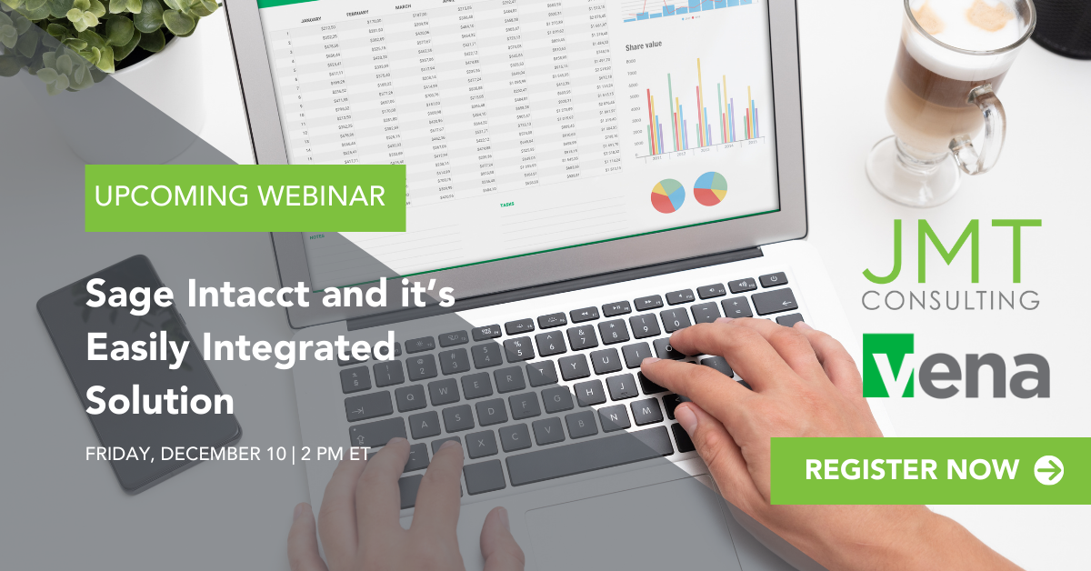 Sage Intacct and it's Easily Integrated Solution JMT Consulting