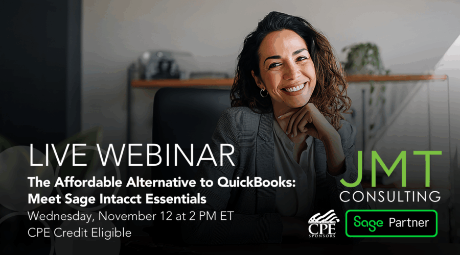The Affordable Alternative to QuickBooks: Meet Sage Intacct Essentials