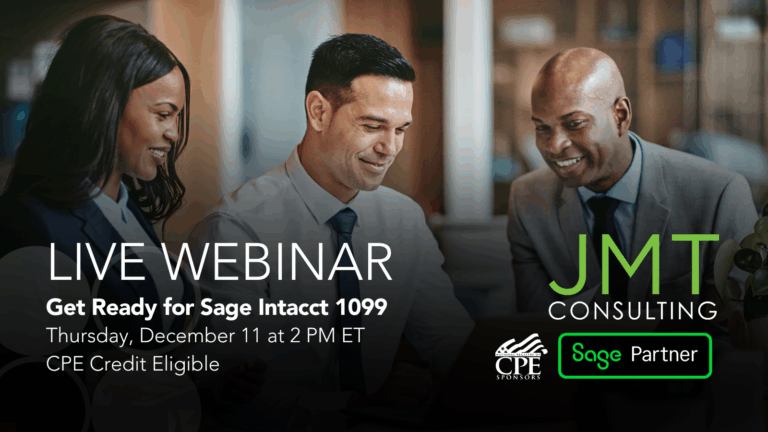 Get Ready for Sage Intacct 1099