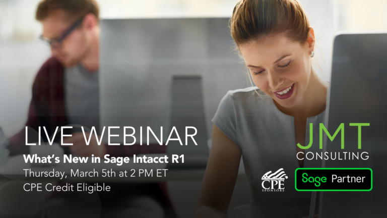 What's New In Sage Intacct R1