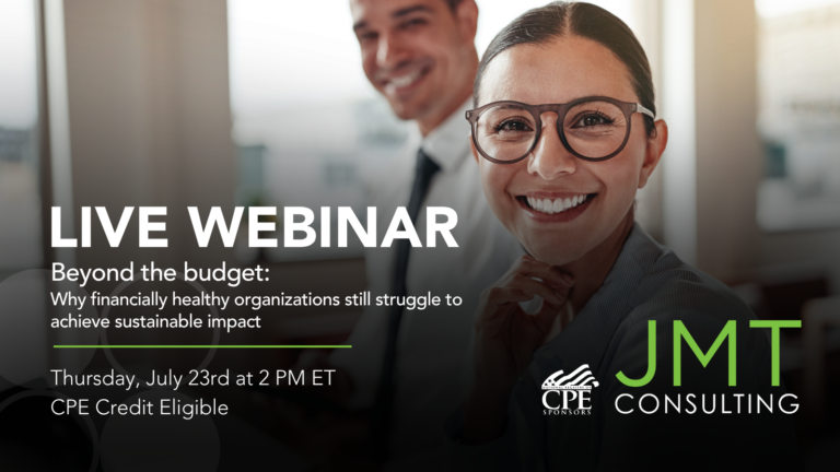 Beyond the budget Webinar